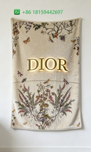 Dior Throw Blankets